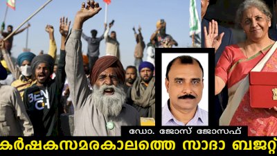 കർഷക സമരകാലത്തെ സാദാ ബജറ്റ്