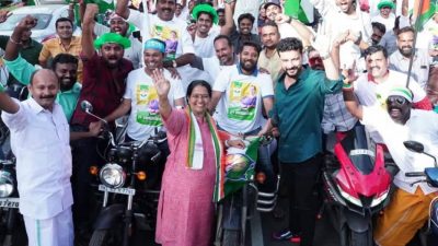 ചരിത്രവിജയം; ഉമയിലൂടെ തൃക്കാക്കര യു.ഡി.എഫ് നിലനിര്‍ത്തി, ഭൂരിപക്ഷം 25,016