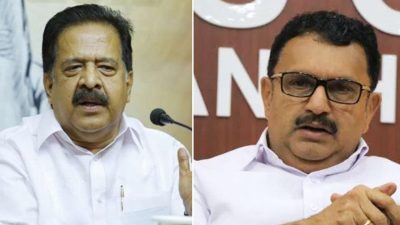 'ഇപ്പോഴേ കുപ്പായം തയിപ്പിക്കണ്ട, നാല് വര്‍ഷം സമയമുണ്ട്'; മുരളീധരന് ചെന്നിത്തലയുടെ മറുപടി