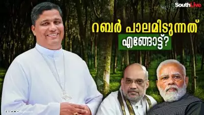 റബർ പാലമിടുന്നത് എങ്ങോട്ട്?