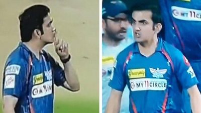 ശ്ശൂ.. മിണ്ടിപ്പോകരുത്.., ആര്‍.സി.ബിയുടെ കോട്ടയില്‍ കയറി ഗംഭീറിന്റെ വിരട്ടല്‍