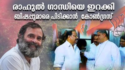 രാഹുല്‍ ഗാന്ധിയെ ഇറക്കി ബിഷപ്പുമാരെ പിടിക്കാന്‍  കോണ്‍ഗ്രസ്